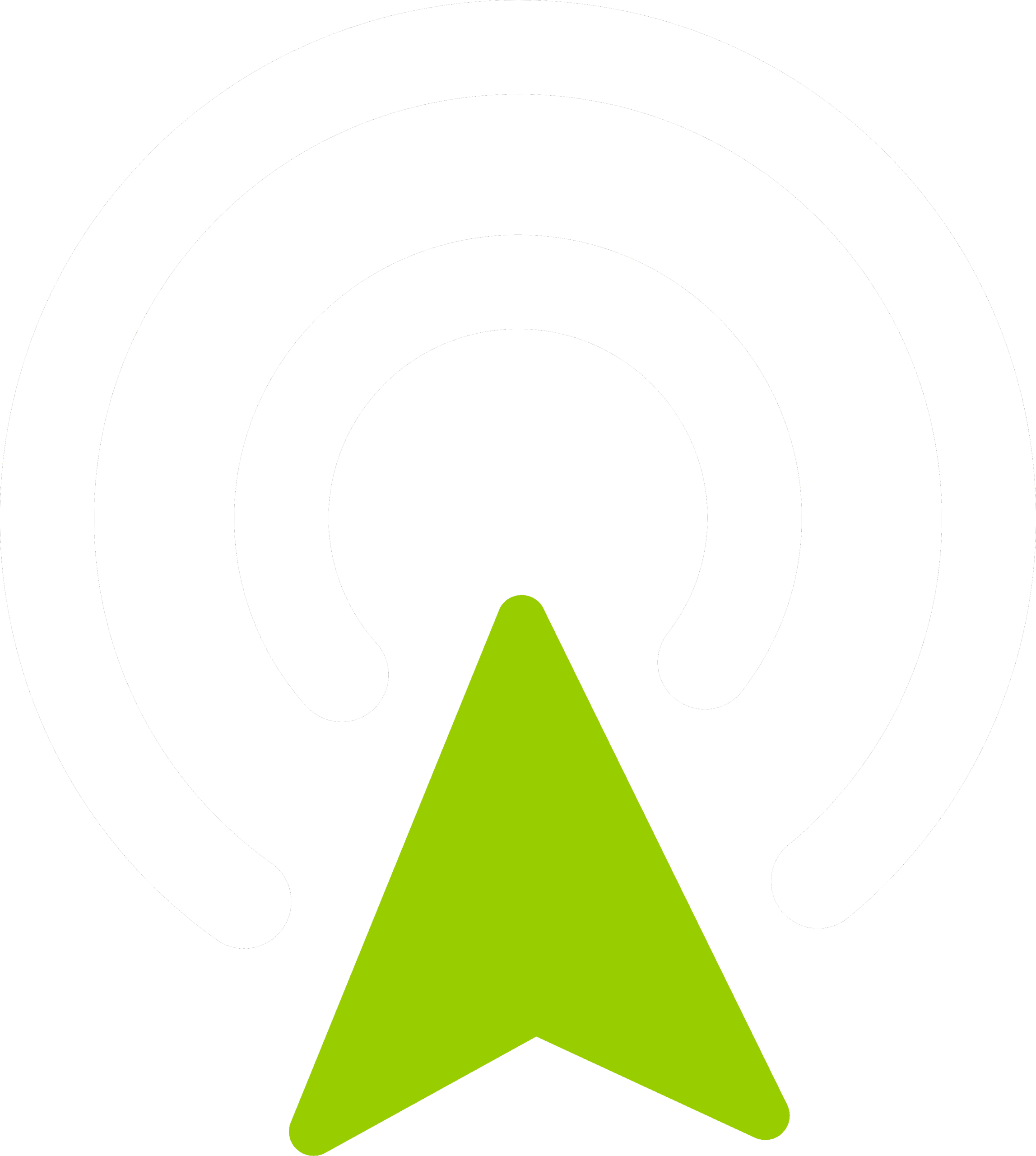 RunOn21 Square White Logo